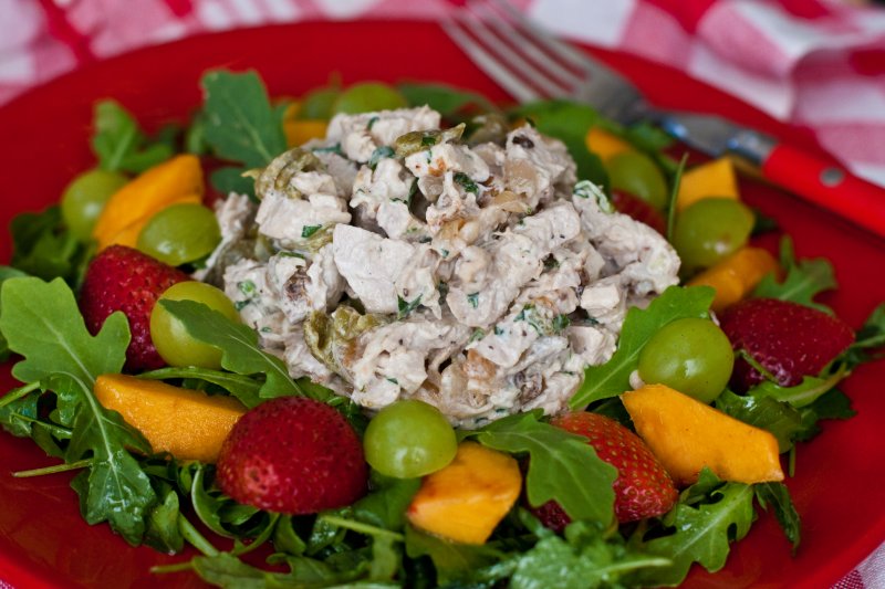 Shredded Chicken Salad with Cilantro