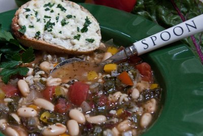 White Bean and Swiss Chard Soup