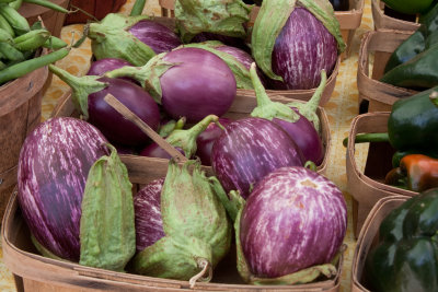 These eggplants are great for caponata!