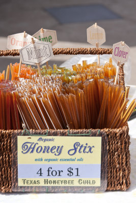 Organic honey stix