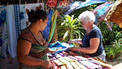 Examining the other Pieces for Sale