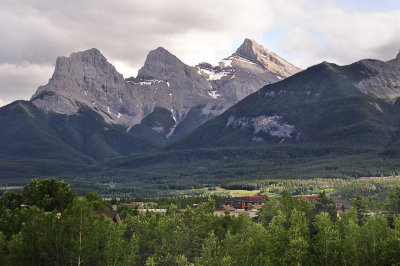 Les 3 soeurs avant Banff