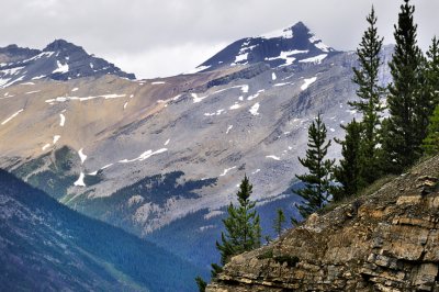 Glacier vu de la route