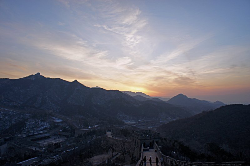 Great Wall Sunset at Winter.JPG