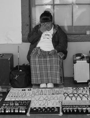 Jewelry Seller in Santa Fe Market