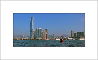 West Kowloon seen from Central