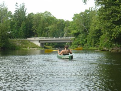 Kayaking the Saugeen River