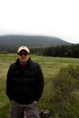 A misty Rocky Mountain National Monument
