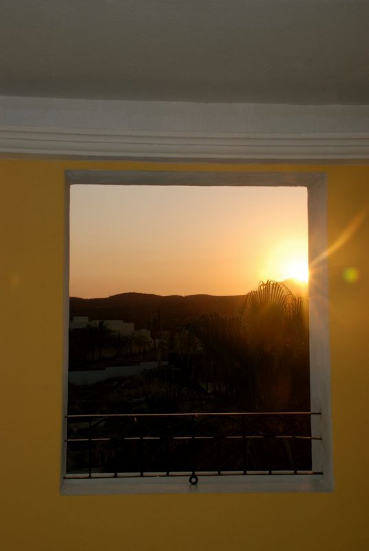 Dreams Los Cabos Window Sunset