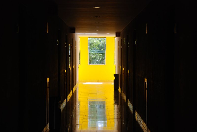 Grand Mayan Hallway