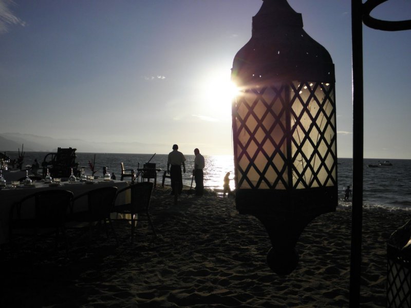 Playa de los Muertos Beach Light