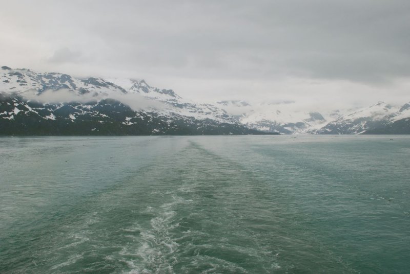 Leaving Glacier Bay