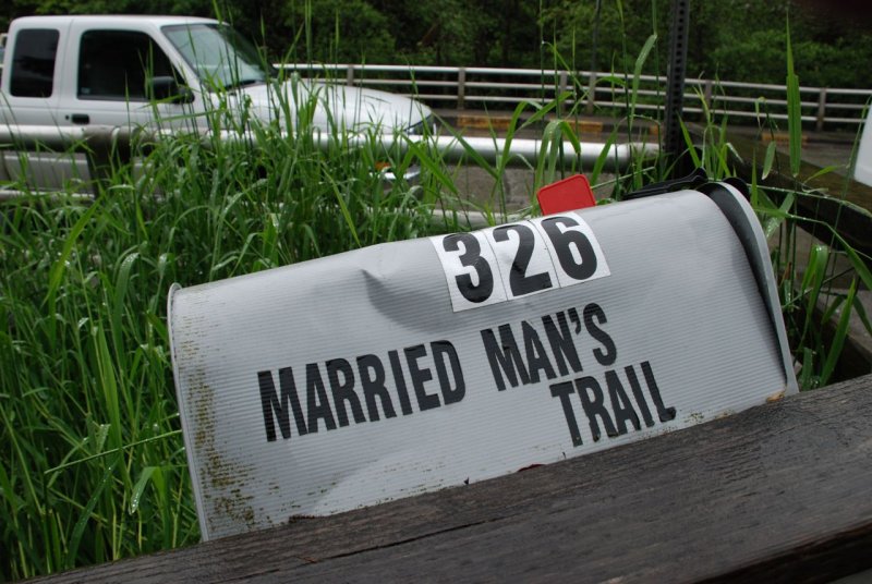 Married Man's Trail Mailbox