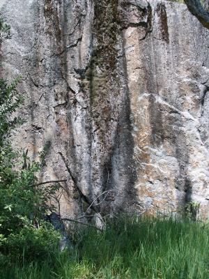 Yosemite Valley cliff wall