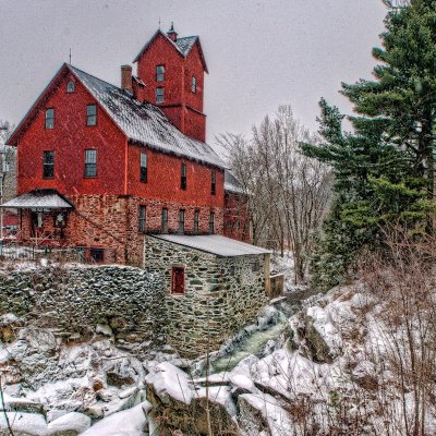 Old Red Mill in Jericho, VT