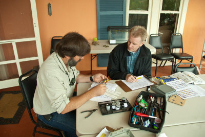 Collecting data.