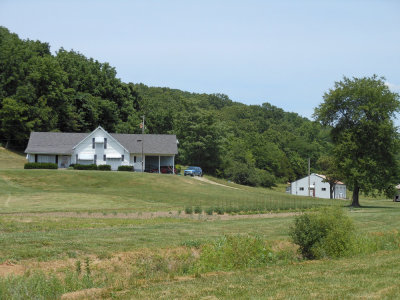 Typical riverfront home.