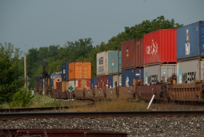 Intermodal Heading in to Willard