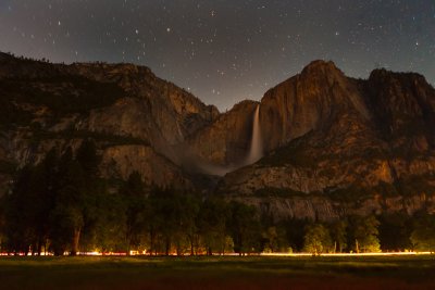 Yosemite Falls @ Night