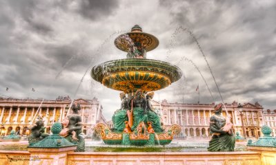 Place de la Concorde-Fontaine des Mers