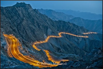 Al-Hada Taif road in evening.jpg