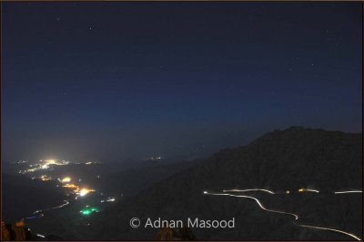 King Fahad escarpment in night.jpg