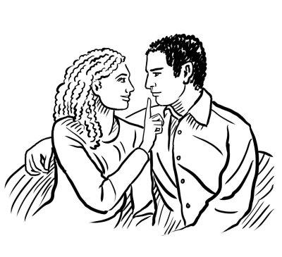 Nose breathing couple