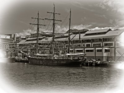 Sail boat Darling Harbour Sydney