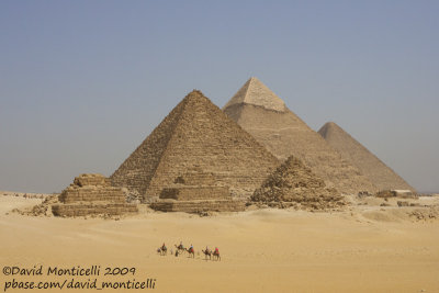 Giza pyramids (Cairo)