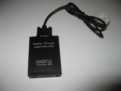 Bike MP3 and Honda GL1800 interface cable