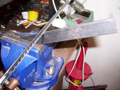 Cutting stock steel for bracket
