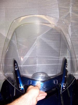 CeeBaileys  plus 4 inch windsheild for the 2006 FJR