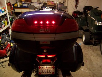 Tail lights only on