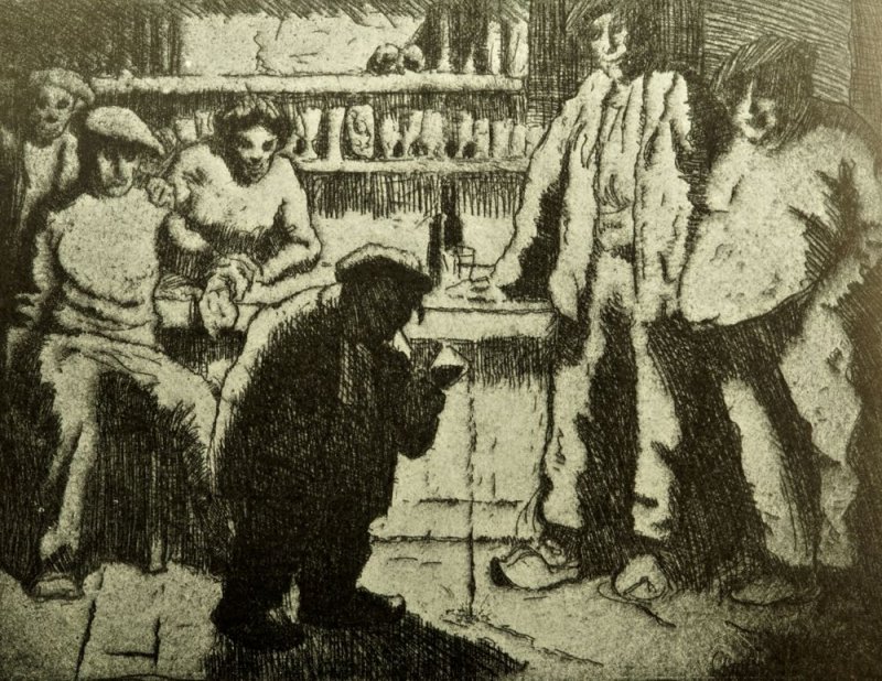 The Tipsy Dwarf, 1912. Exhibited Socit Nationale des Beaux-Arts, Paris.