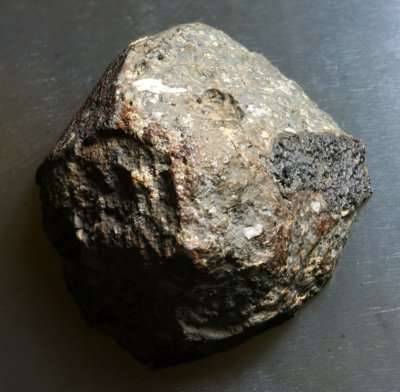 Allende carbonaceous chondrite, 2 cm diameter, 4.3 g. N Mexico.