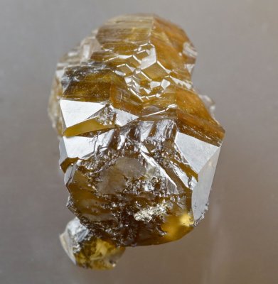 19 mm prismatic crystal of siderite with pinacoid terminations. Siete Suyos Mine, Atocha-Quechisla District, Bolivia.