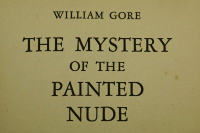 Published in 1938 (the American edition of Murder Most Artistic 1937).