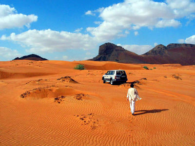 Colors of the Arabian desert.