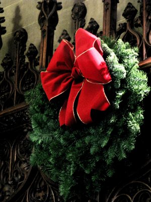 Wreath inside St. Patrick's Cathedral 2011