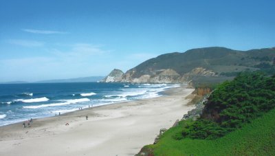 Along the Pacific Coast in California