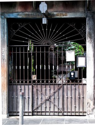Preservation Hall Gate.