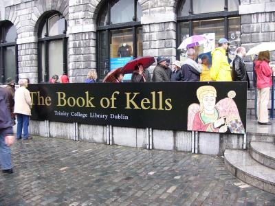 Entrance to the Old Library and the Book of Kells exhibit