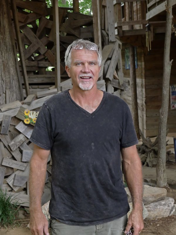 REVEREND HORACE BURGESS, TREE HOUSE CHURCH BUILDER