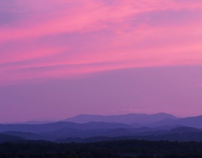 PINK AND BLUE SUNSET - ISO 800