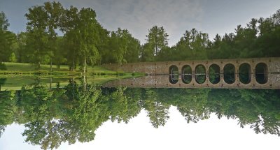 CUMBERLAND MOUNTAIN STATE PARK  -  CROSSVILLE, TENNESSEE (the previous image, turned 180 degrees)