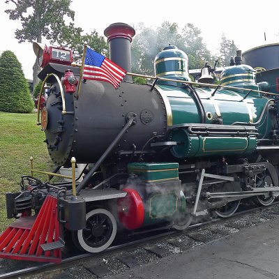 TWEETSIE RAILROAD STEAM ENGINE - BOONE, NORTH CAROLINA