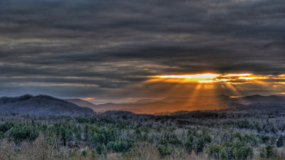 HOLE IN THE SKY  -  AN HDR IMAGE