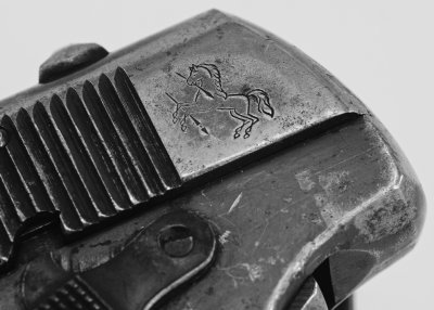 WELL USED COLT MODEL 1903 .32 ACP PISTOL  -  TAKEN WITH A TAMRON SP 90 f/2.5 MACRO LENS