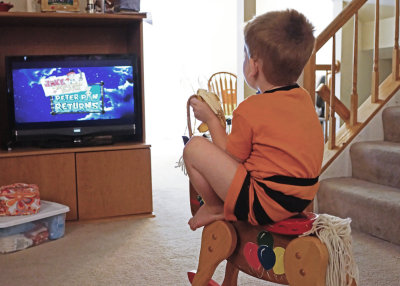 GRANDSON COLBY, IN HIS HAPPY PLACE  -  ISO 3200