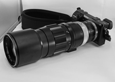 NEX-7 WITH A MINOLTA MC ROKKOR 300mm f/4.5 HF LEGACY LENS